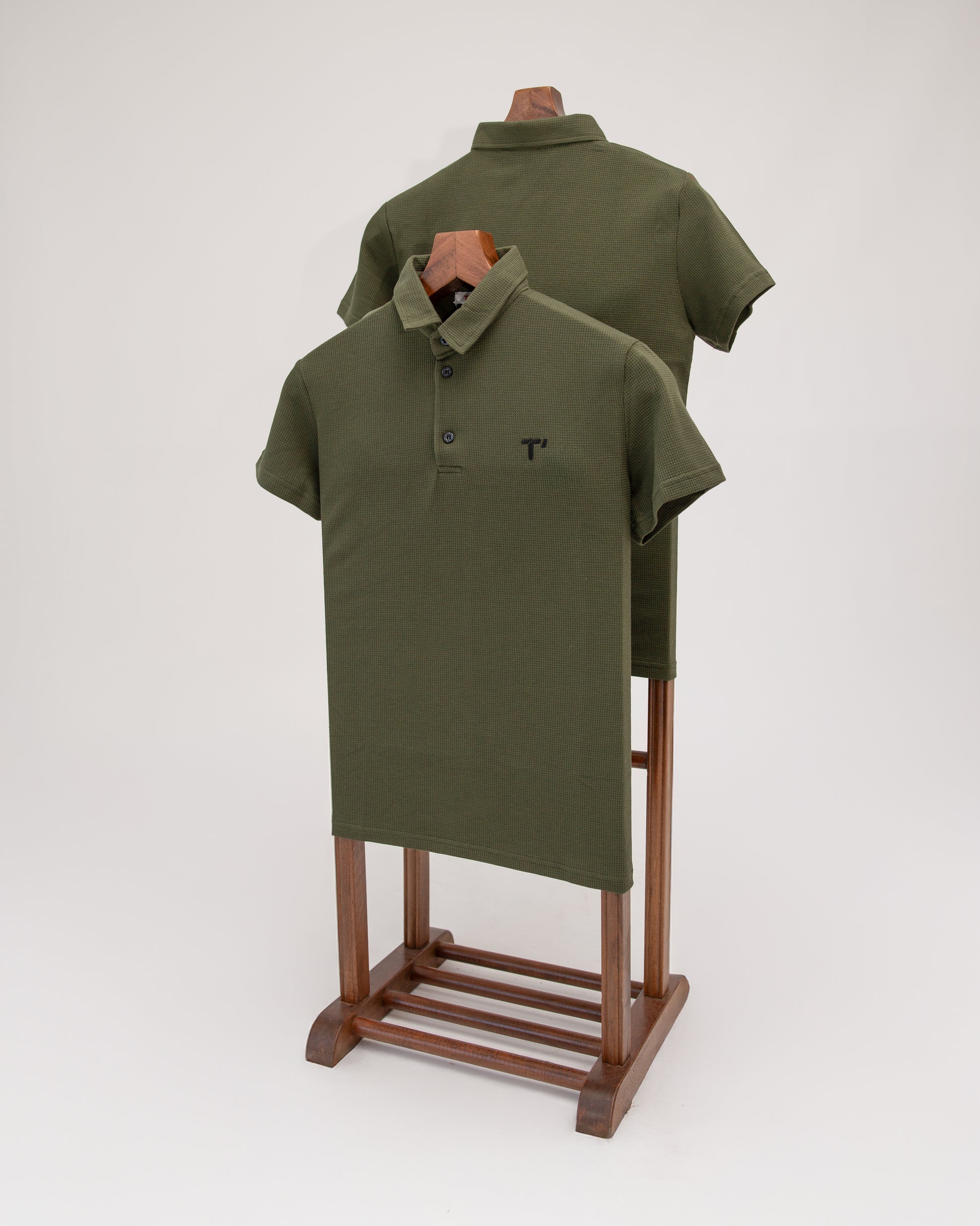 T’omves Haki Yeşil Polo Yaka T-Shirt