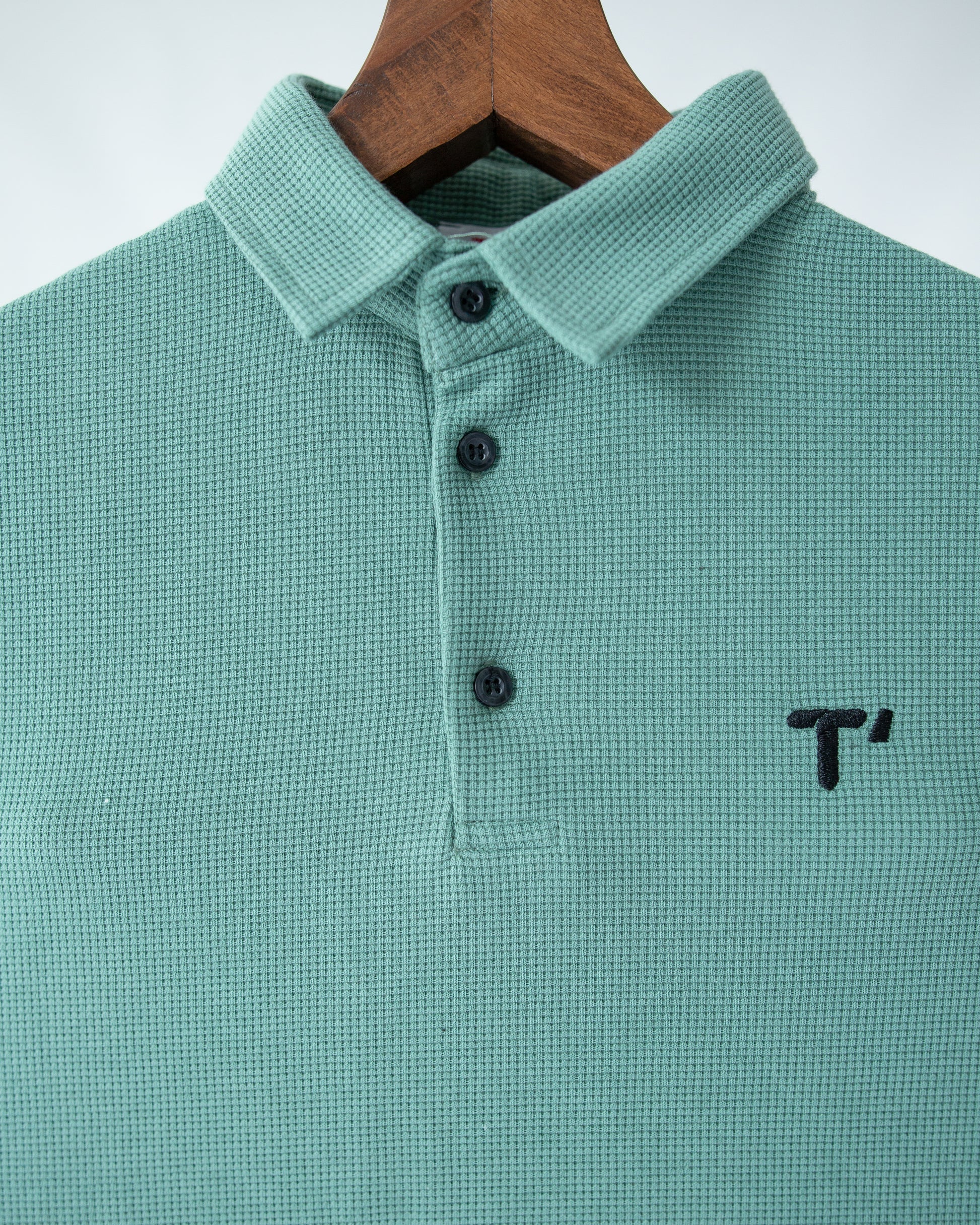 T’omves Yosun Yeşil Polo Yaka T-Shirt
